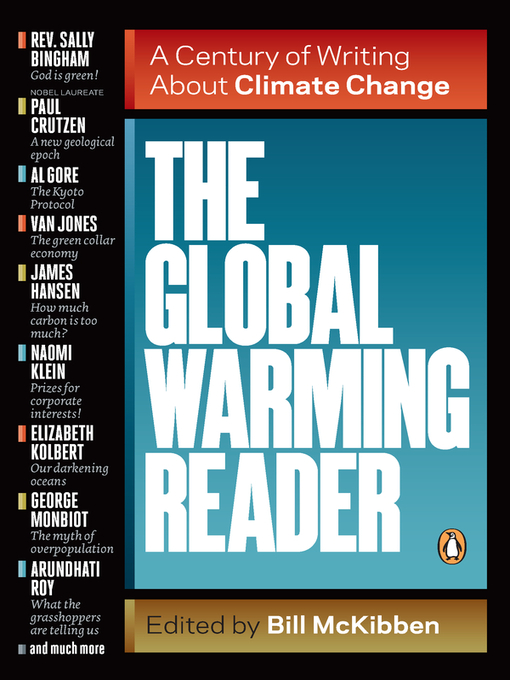 Title details for The Global Warming Reader by Bill McKibben - Available